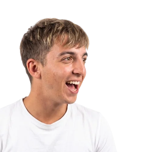 Honza se směje
